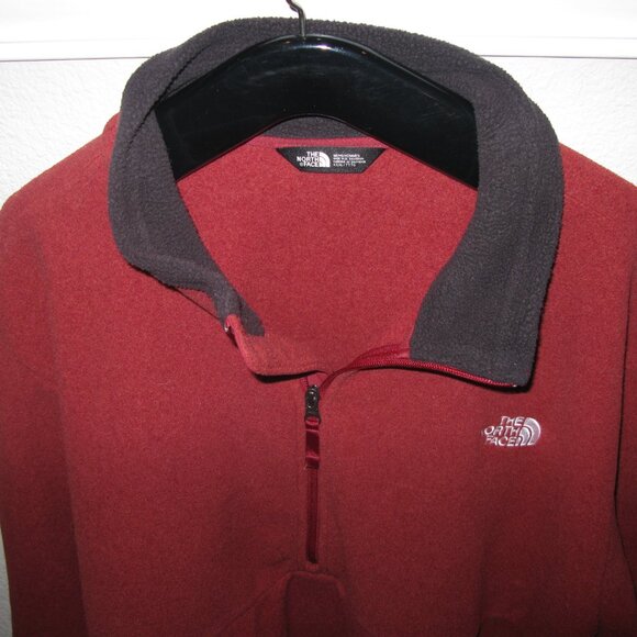 North Face Mens Pullover Fleece 1/2 Zip - Picture 2 of 5
